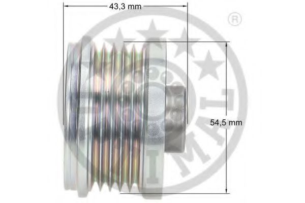 Муфта генератора OPTIMAL F5-1095