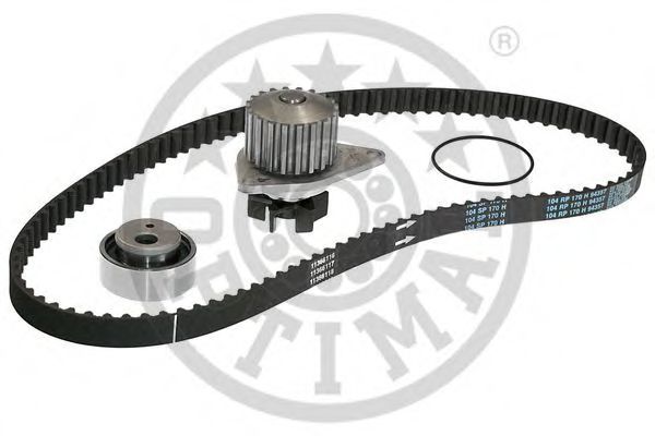 Комплект ГРМ с помпой OPTIMAL SK-1003AQ1