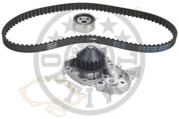 Комплект ГРМ с помпой OPTIMAL SK-1021AQ1