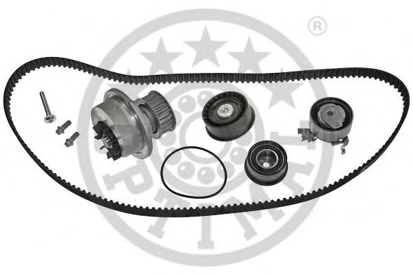 Комплект ГРМ с помпой OPTIMAL SK-1073AQ1