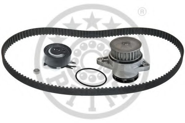 Комплект ГРМ с помпой OPTIMAL SK-1074AQ1