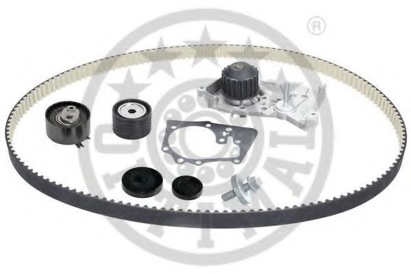 Комплект ГРМ с помпой OPTIMAL SK-1088AQ1