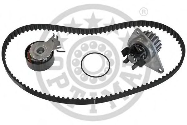 Комплект ГРМ с помпой OPTIMAL SK-1353AQ1