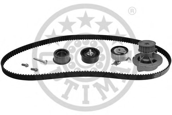 Комплект ГРМ с помпой OPTIMAL SK-1355AQ1