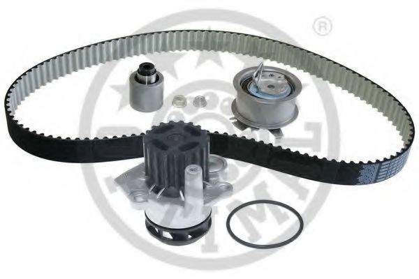 Комплект ГРМ с помпой OPTIMAL SK-1372AQ1