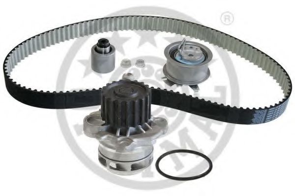 Комплект ГРМ с помпой OPTIMAL SK-1372AQ3