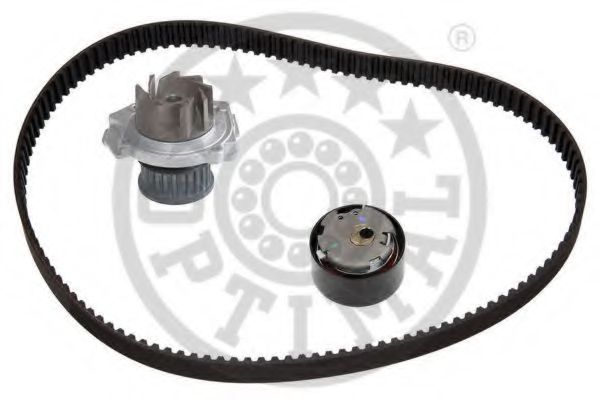 Комплект ГРМ с помпой OPTIMAL SK-1412AQ2