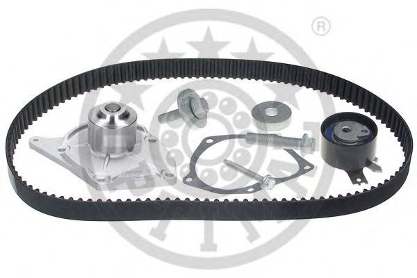Комплект ГРМ с помпой OPTIMAL SK-1487AQ2