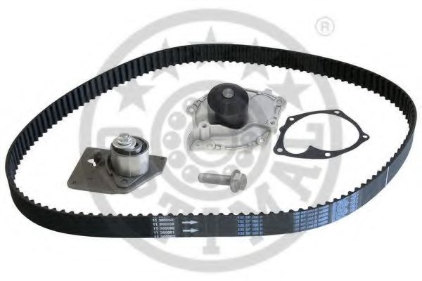 Комплект ГРМ с помпой OPTIMAL SK-1493AQ1