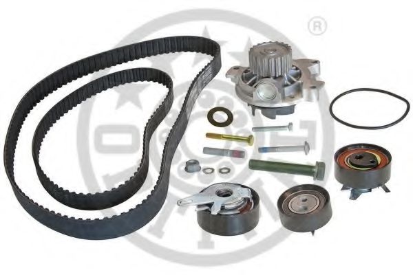 Комплект ГРМ с помпой OPTIMAL SK-1529AQ1