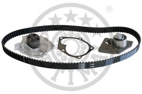 Комплект ГРМ с помпой OPTIMAL SK-1580AQ1