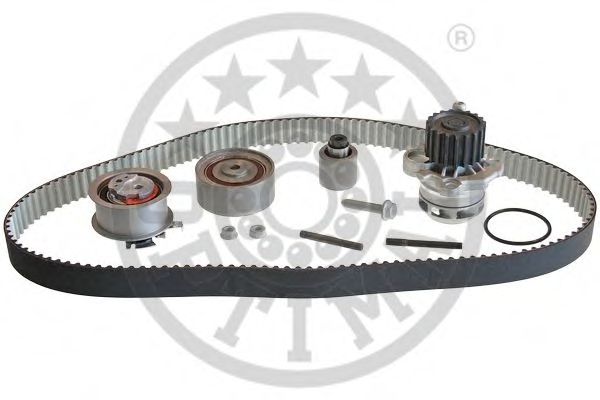 Комплект ГРМ с помпой OPTIMAL SK-1595AQ1 Комплект ГРМ с помпой OPTIMAL SK-1595AQ1