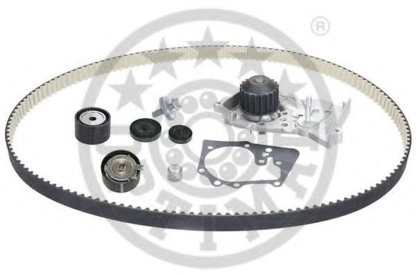 Комплект ГРМ с помпой OPTIMAL SK-1630AQ1