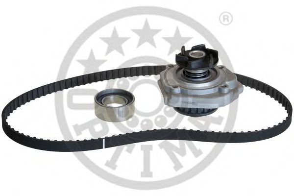 Комплект ГРМ с помпой OPTIMAL SK-1665AQ1