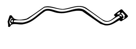 Приемная труба глушителя WALKER 03352