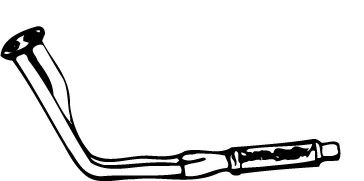 Приемная труба глушителя WALKER 03442