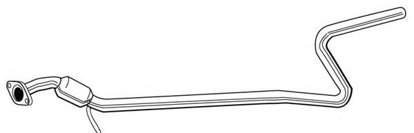 Приемная труба глушителя WALKER 07118