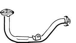 Приемная труба глушителя WALKER 07180