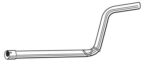 Приемная труба глушителя WALKER 08951