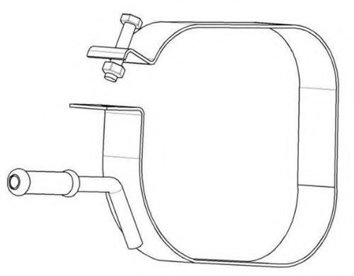 Кронштейн глушителя WALKER 80594