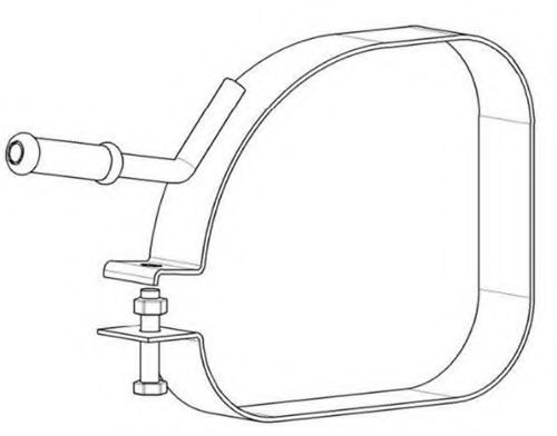 Кронштейн глушителя WALKER 80597