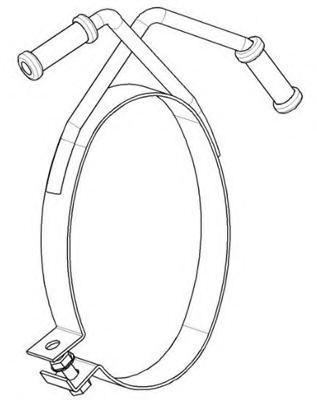 Кронштейн глушителя WALKER 80598