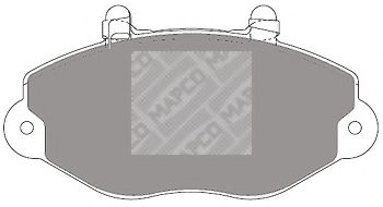 Тормозные колодки MAPCO 6381/1