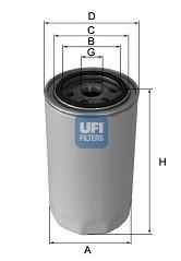 Масляный фильтр UFI 23.244.00