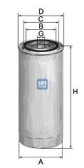 Топливный фильтр UFI 24.326.00