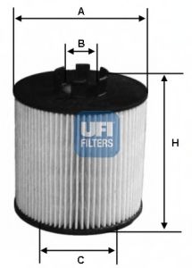 Масляный фильтр UFI 25.063.00