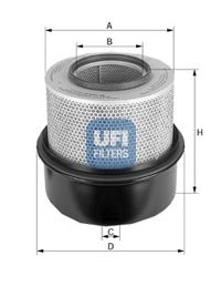 Воздушный фильтр UFI 27.383.00