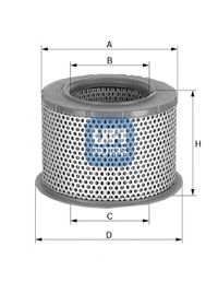 Воздушный фильтр UFI 27.747.00