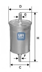 UFI31.515.00 топливный фильтр