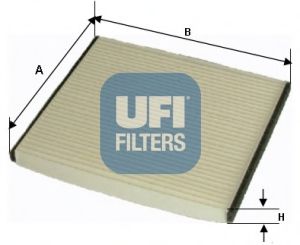 Фильтр салона UFI 53.050.00