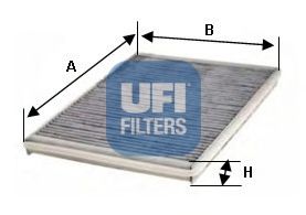 Фильтр салона UFI 54.120.00