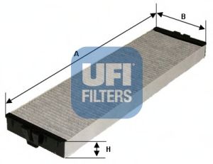 Фильтр салона UFI 54.157.00