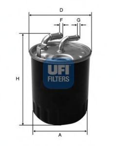 Топливный фильтр UFI 24.077.00