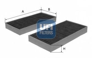 Фильтр салона UFI 54.153.00