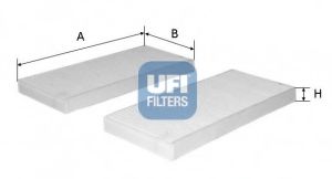 Фильтр салона UFI 53.212.00