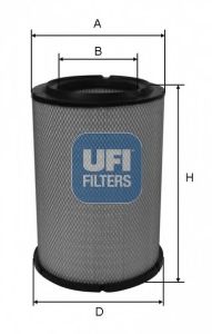 Воздушный фильтр UFI 27.A05.00