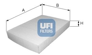 Фильтр салона UFI 53.215.00