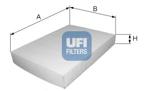 Фильтр салона UFI 53.231.00