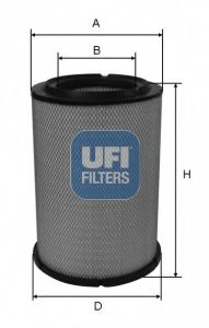 Воздушный фильтр UFI 27.A42.00