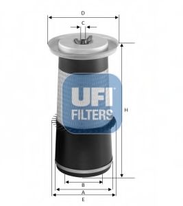 Воздушный фильтр UFI 27.A60.00