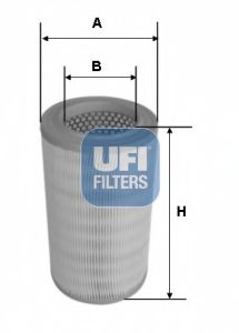 Воздушный фильтр UFI 27.A72.00