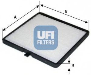 Фильтр салона UFI 53.240.00