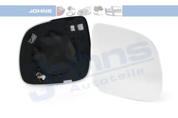 Стекло наружного зеркала VAG 7L6 857 522Q