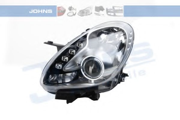 Основная фара JOHNS 10 06 09