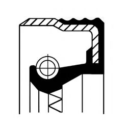     Сальник полуоси CORTECO 01034081B