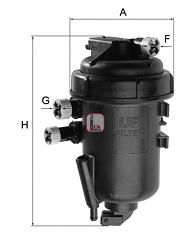 Топливный фильтр SOFIMA S 1161 GC